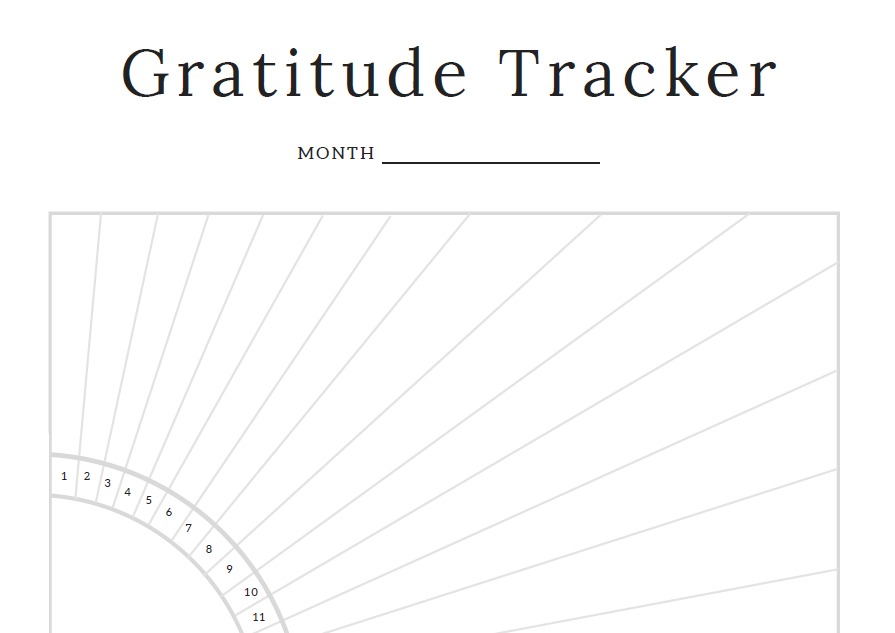 💜 Sledovač vděčností 🖤