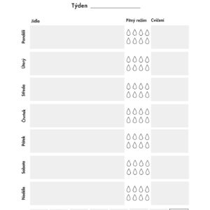 zdraví Sledovač zdraví 🩺