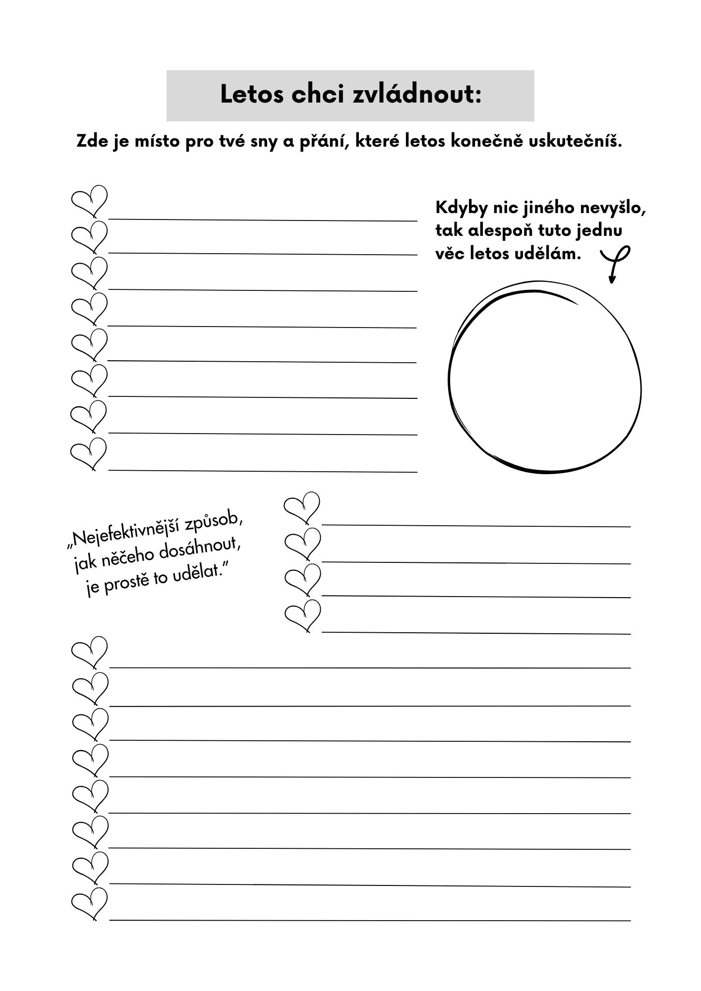 Oh my diary 2026 - pouze obsah 📄 - Obrázek 3