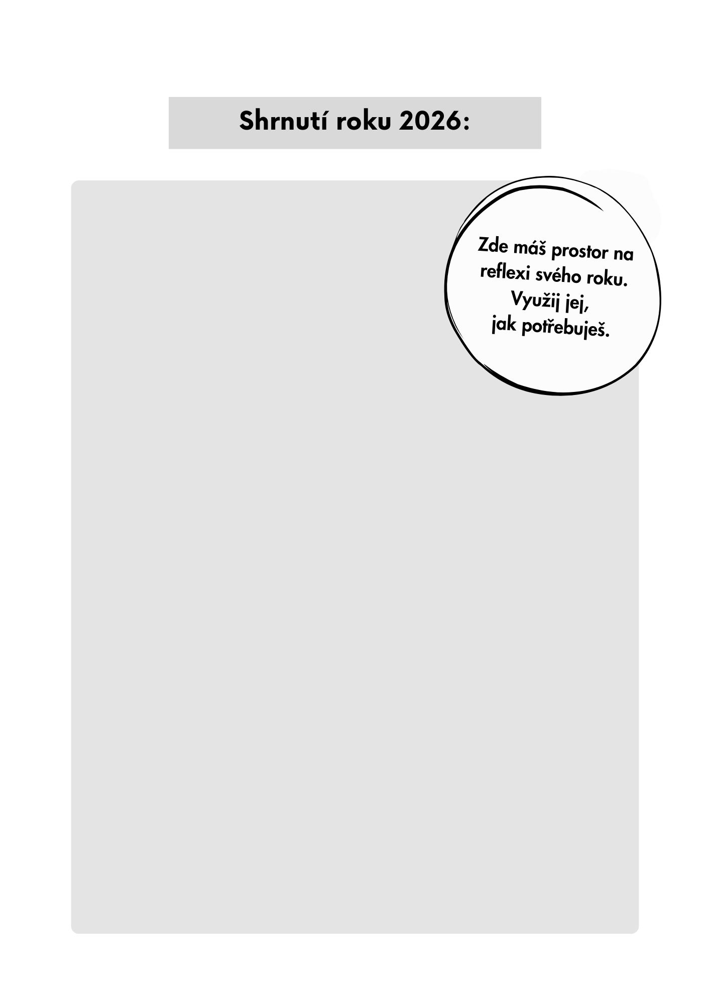 Oh my diary 2026 - pouze obsah 📄 - Obrázek 2